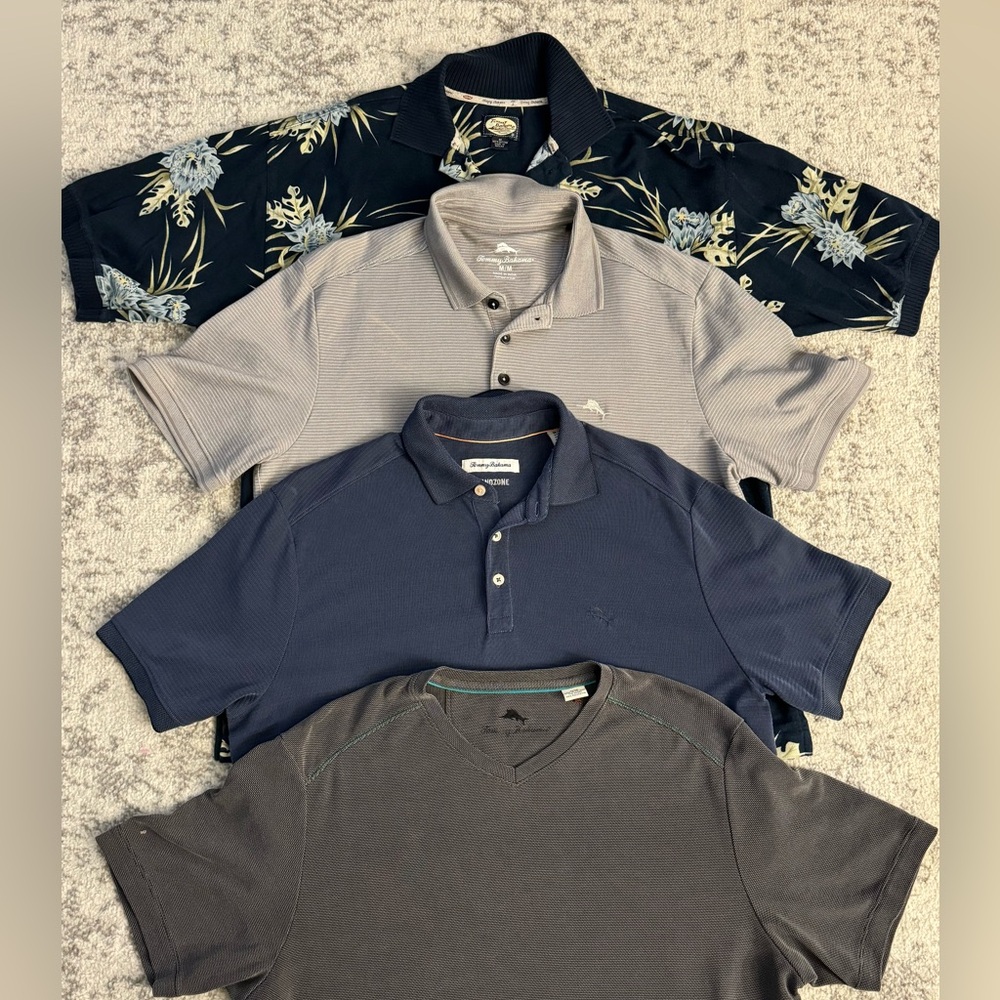 Tommy Bahama Polo Shirt Size Medium